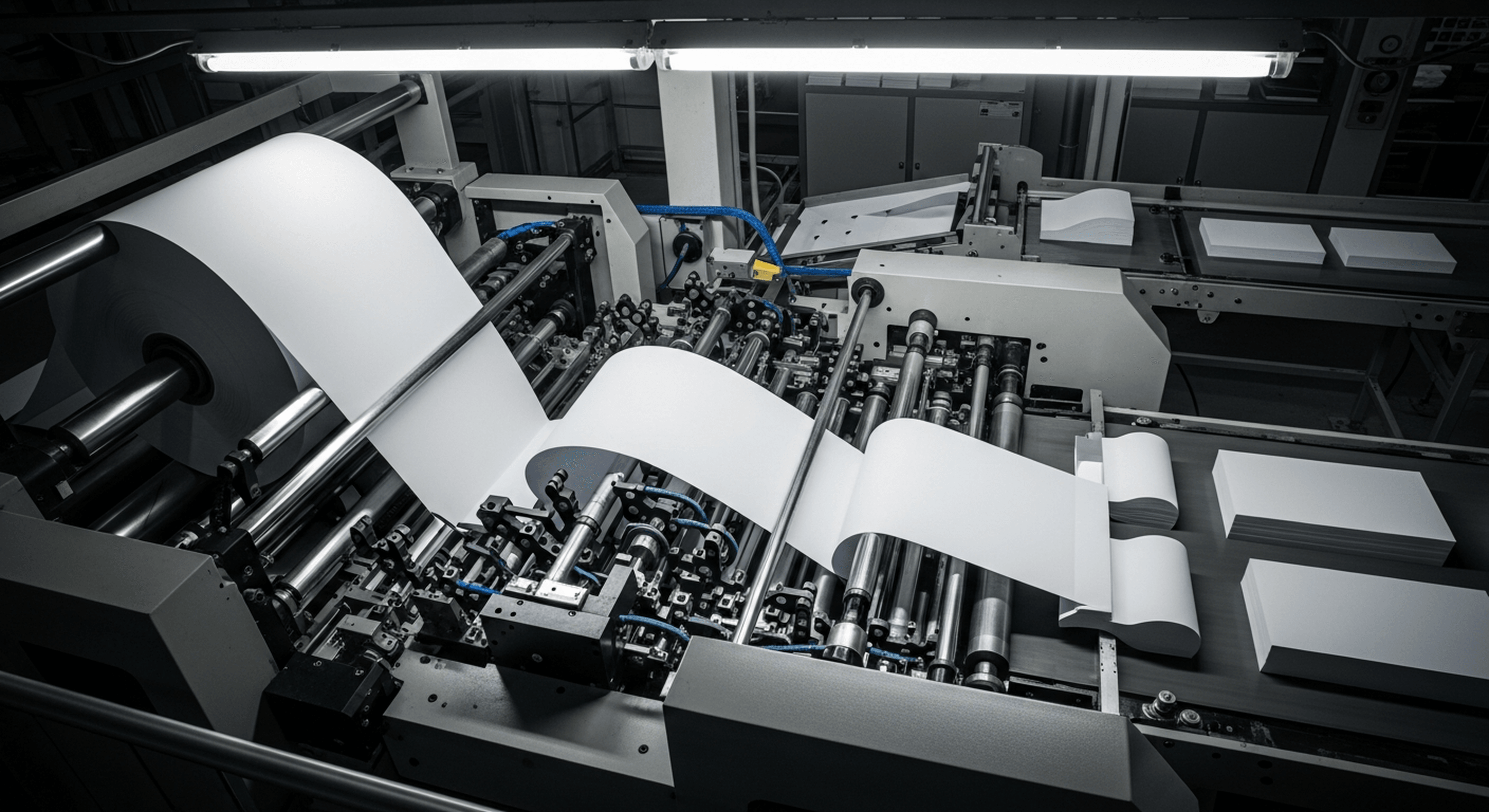 Enbi helps to fold paper faster