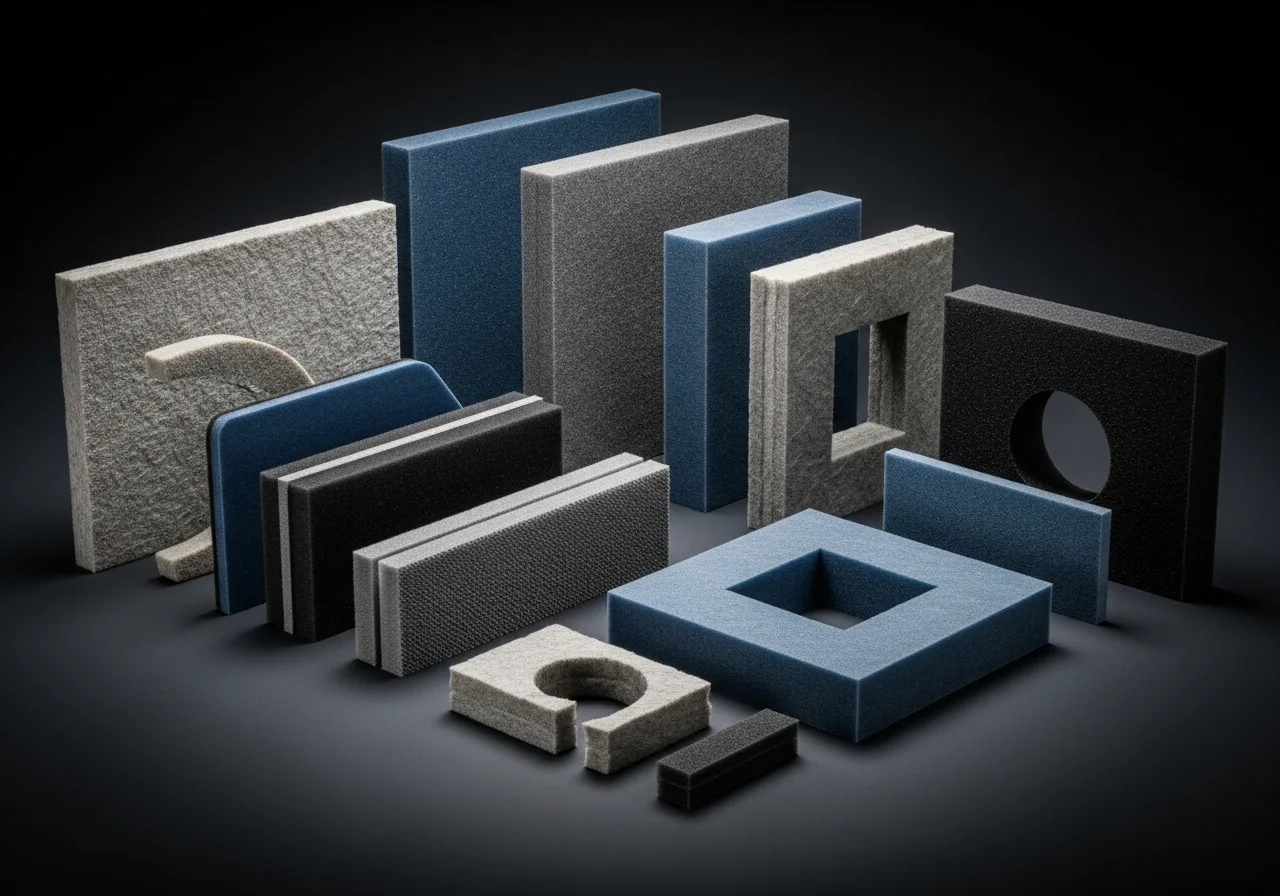 Custom acoustic components for conveyor systems